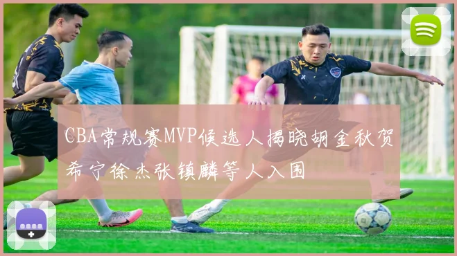 CBA常规赛MVP候选人揭晓胡金秋贺希宁徐杰张镇麟等人入围