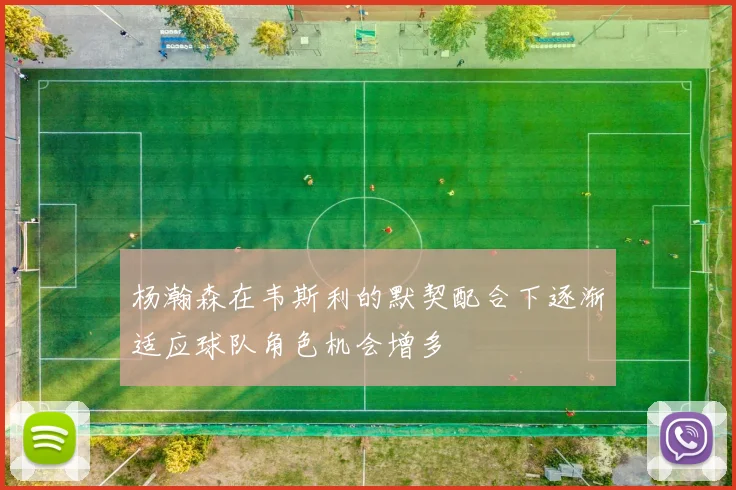 杨瀚森在韦斯利的默契配合下逐渐适应球队角色机会增多
